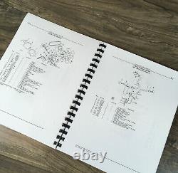 Service Parts Manual Set For John Deere 401-b Tractor Loader Repair Shop Book Jd