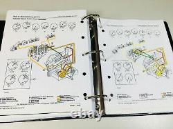 Service Parts Manual Set For John Deere 4040 4240 Tractor Repair Catalog Book