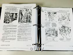 Service Parts Manual Set For John Deere 4040 4240 Tractor Repair Catalog Book