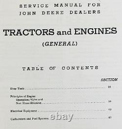 Service Parts Manual Set For John Deere M MI Mt Tractor Catalog Shop Repair Book