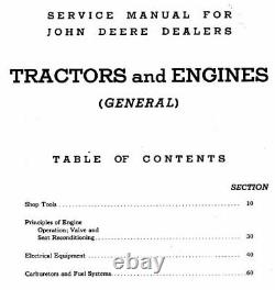 Service Parts Manual Set John Deere 720 730 Diesel Tractor Gas & Electric Crank