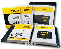 Service Parts Operators Manual John Deere 300 Jd300 Tractor Loader Backhoe