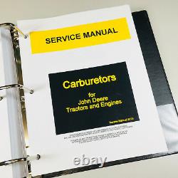 Service Parts Operators Manual John Deere B Bn Bw Bwh Bnh Styled Tractor 201+up