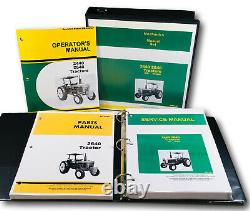 Service Parts Operators Manual Set For John Deere 2640 Tractor Repair Shop Book