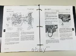 Service Parts Operators Manual Set For John Deere 2640 Tractor Repair Shop Book