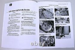 Service Parts Operators Manual Set For John Deere 3300 Combine Shop Book Catalog
