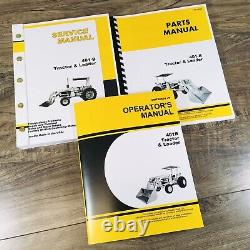 Service Parts Operators Manual Set For John Deere 401-B 401B Tractor Loader JD