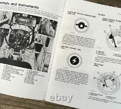 Service Parts Operators Manual Set For John Deere 401-c Backhoe Loader Shop Book