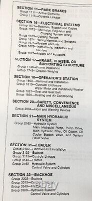 Service Parts Operators Manual Set For John Deere 410B Loader Backhoe Tractor Jd
