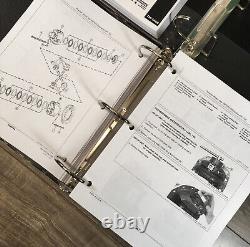 Service Parts Operators Manual Set For John Deere 410B Loader Backhoe Tractor Jd
