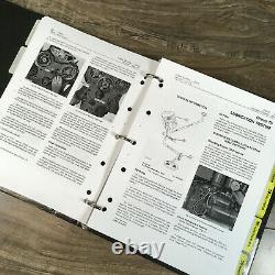 Service Parts Operators Manual Set For John Deere 410 Loader Backhoe Owners Shop