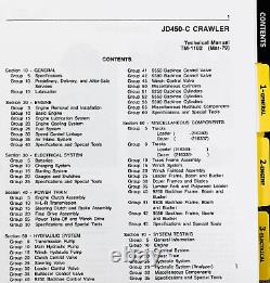 Service Parts Operators Manual Set For John Deere 450c Crawler Loader