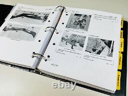 Service Parts Operators Manual Set For John Deere 450c Crawler Loader