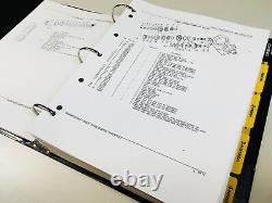 Service Parts Operators Manual Set For John Deere 450c Crawler Loader