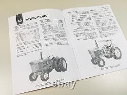 Service Parts Operators Manual Set For John Deere 4520 Tractor Shop Book