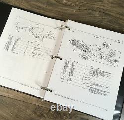 Service Parts Operators Manual Set For John Deere 850 Crawler Bulldozer Owners