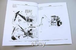 Service Parts Operators Manual Set For John Deere Jd 300 Tractor Loader Backhoe