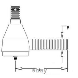 TIE ROD SHORT Fits John Deere Parts AT13971 1010, 2010