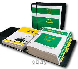 Technical Service Manual Parts Catalog Set For John Deere 4640 Tractor Repair