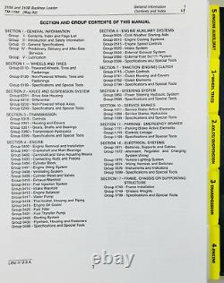 Technical Service & Parts Manual Set John Deere 310a 310b Tractor Loader Backhoe