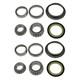 Two (2) Front Wheel Bearing Kits Fits John Deere WBK Fits JD6 2510 3010 4010