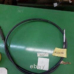 USED TRACTOR PARTS John Deere Push Pull Cable AR103306 fit 8430, 8440, 8450, 863