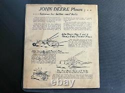 Vintage 1930s John Deere Model BR & BO TRACTOR INSTRUCTION MANUAL & PARTS LIST