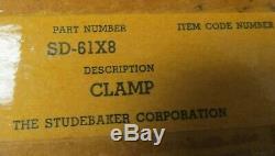 Vintage Dodge Ratrod Jeep Ford Chevy A-12 Radiator Hose Clamp Nos Studebaker 317