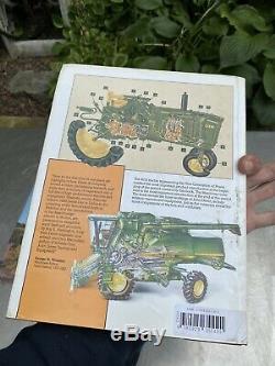 Vtg JOHN DEERE Books TRACTORS Equipment Volume 1 2 Lot Parts Catalog Farm